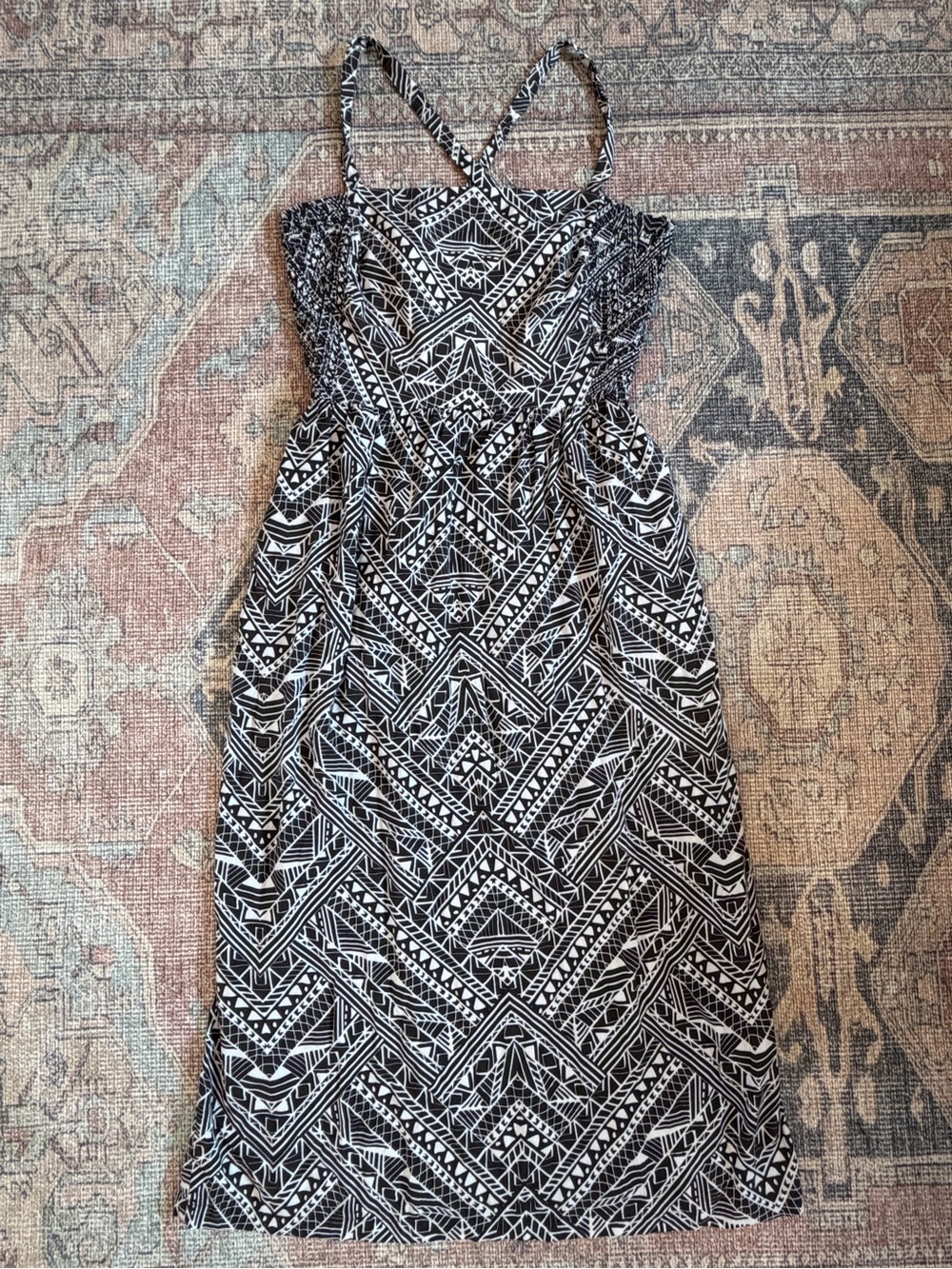 Sketchbook Midi Sundress from Anthropologie - Picture 5 of 7